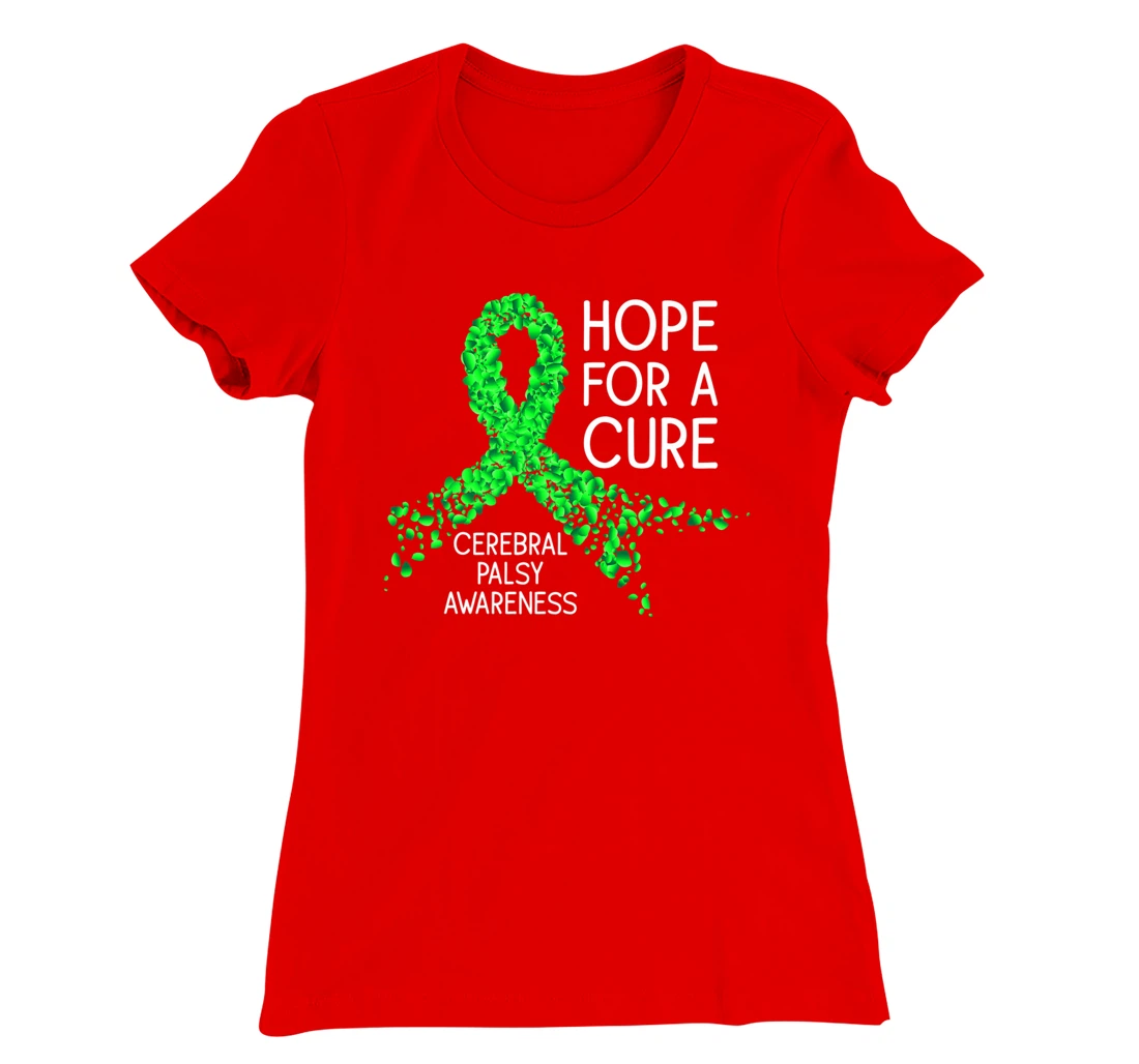 Cerebral Palsy Awareness Month Hope For A Cure Brain Damage T-Shirt, Women T-Shirt