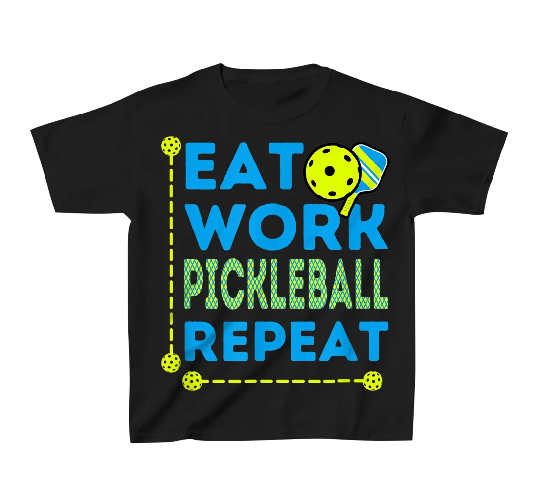 Pickleball Players who Love To Play the Sport Every Day Fun T-Shirt, Kid T-Shirt and Women T-Shirt