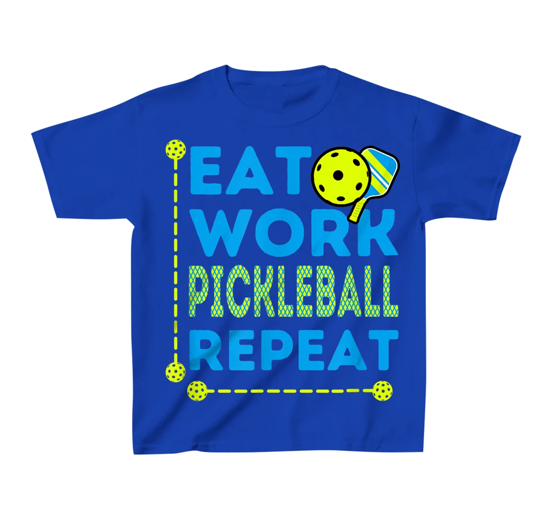 Pickleball Players who Love To Play the Sport Every Day Fun T-Shirt, Kid T-Shirt and Women T-Shirt