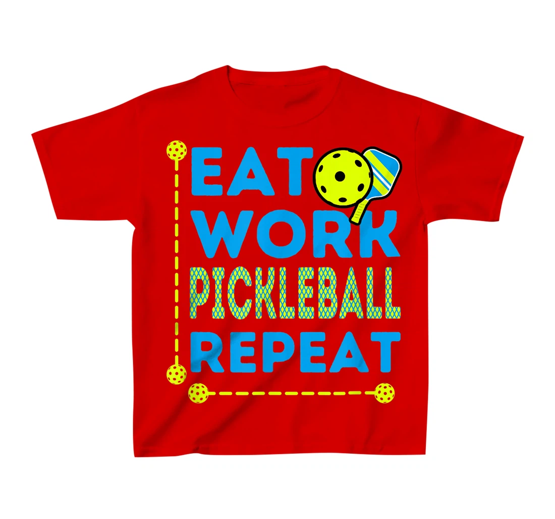 Pickleball Players who Love To Play the Sport Every Day Fun T-Shirt, Kid T-Shirt and Women T-Shirt