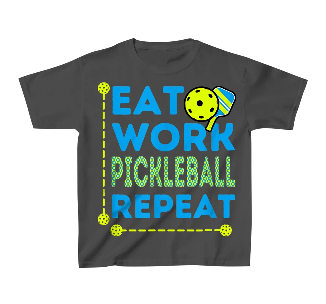 Pickleball Players who Love To Play the Sport Every Day Fun T-Shirt, Kid T-Shirt and Women T-Shirt
