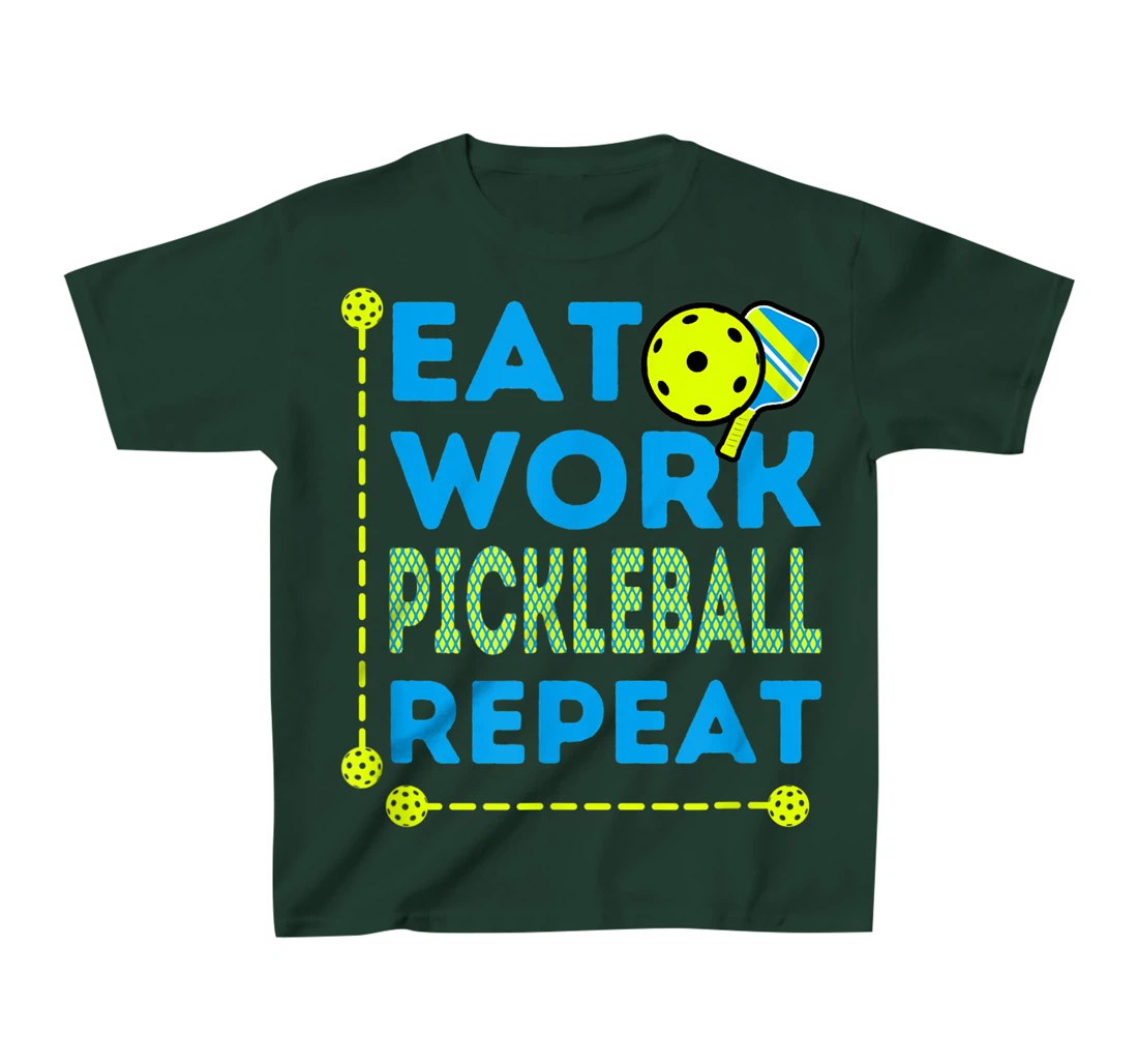 Pickleball Players who Love To Play the Sport Every Day Fun T-Shirt, Kid T-Shirt and Women T-Shirt