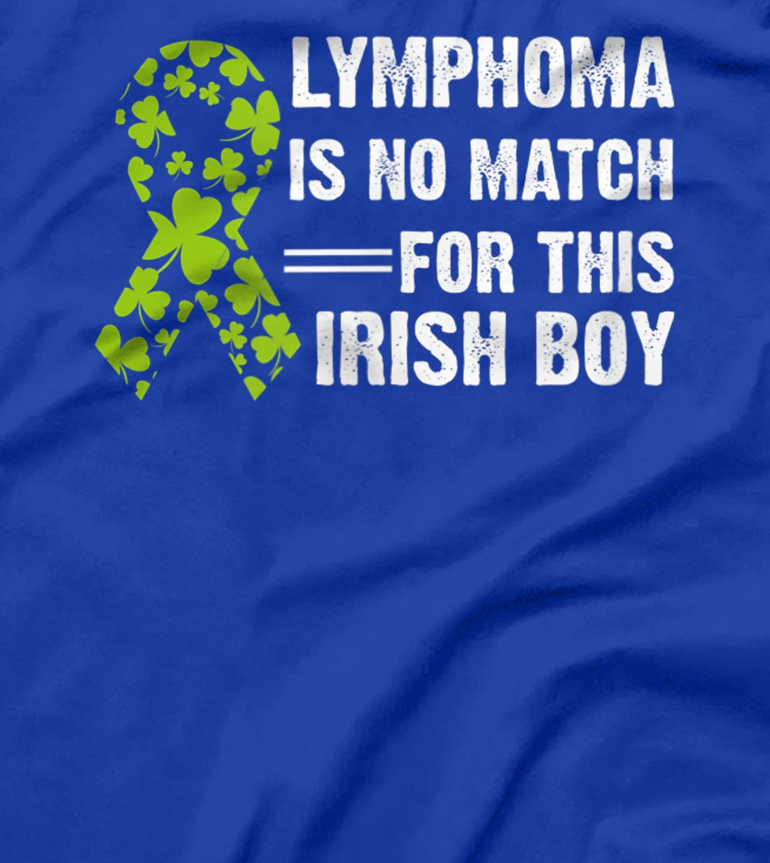 Lymphoma Awareness Ribbon St Patricks Day Four Leaf Clover T-Shirt, Kid T-Shirt and Women T-Shirt