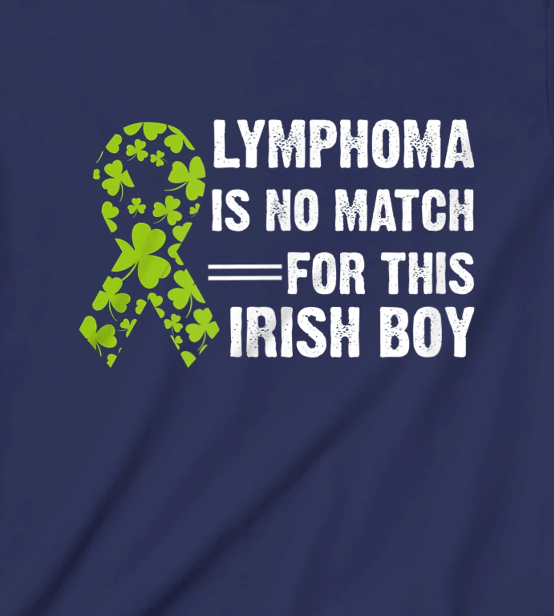 Lymphoma Awareness Ribbon St Patricks Day Four Leaf Clover T-Shirt, Kid T-Shirt and Women T-Shirt