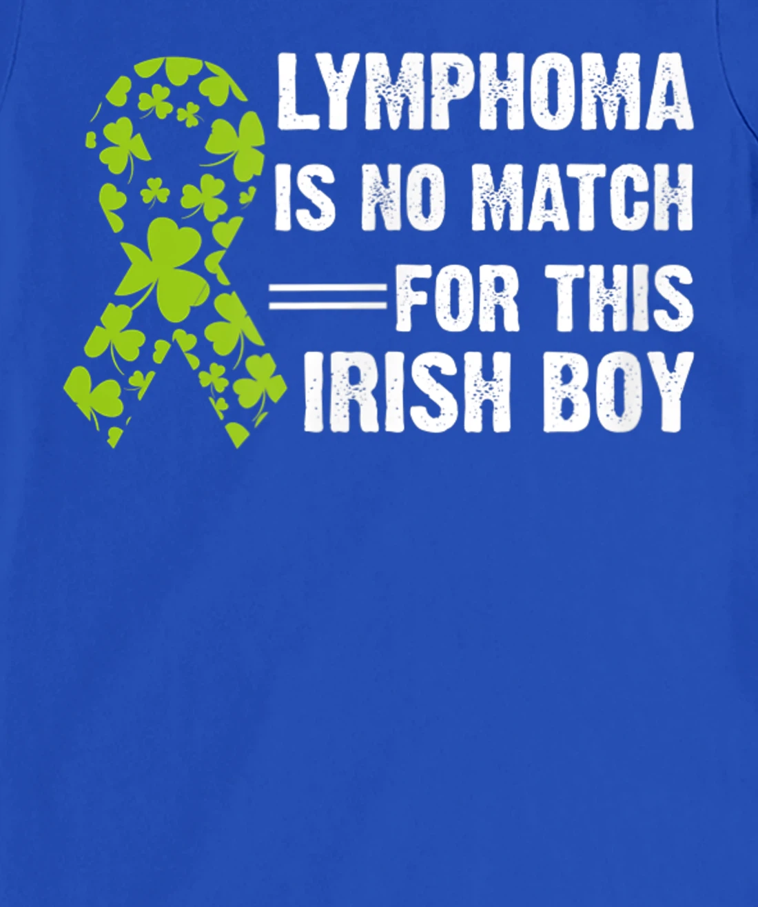 Lymphoma Awareness Ribbon St Patricks Day Four Leaf Clover T-Shirt, Kid T-Shirt and Women T-Shirt