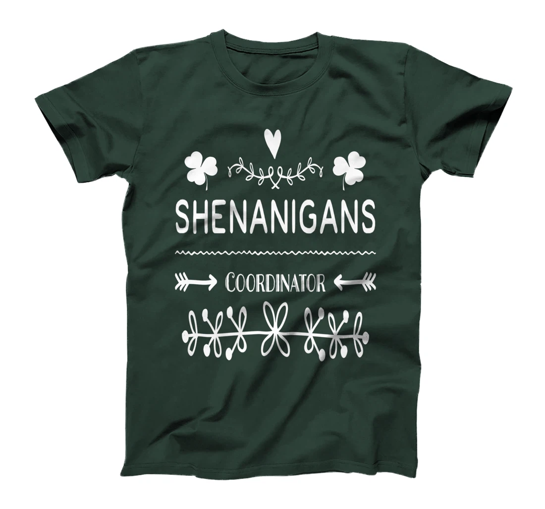 Shenanigans Coordinator Teacher Meme St Patrick's Day T-Shirt, Women T-Shirt