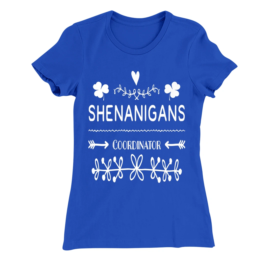 Shenanigans Coordinator Teacher Meme St Patrick's Day T-Shirt, Women T-Shirt