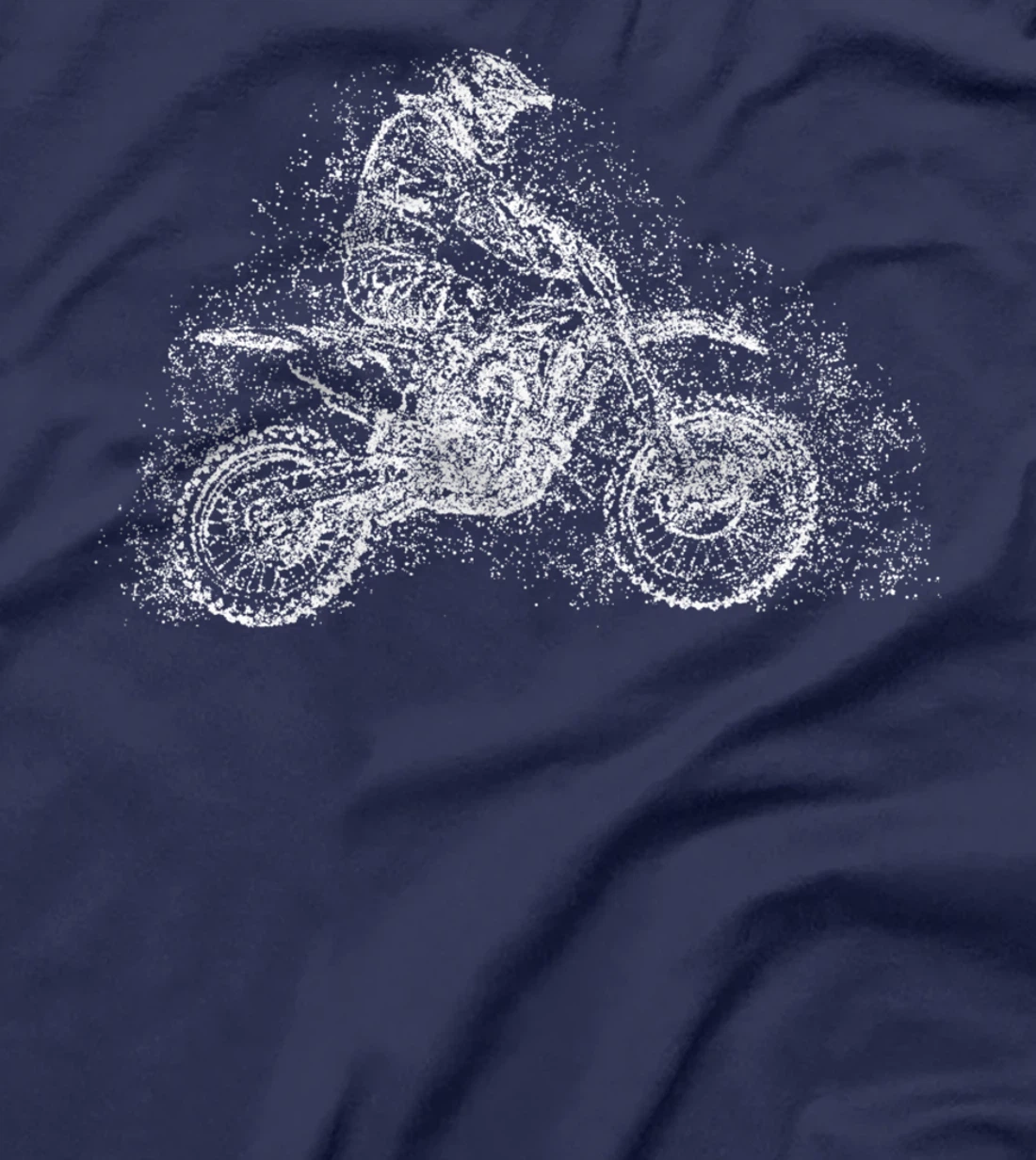Dirt Bike Rider Dots Motocross Braap Enduro Biker T-Shirt
