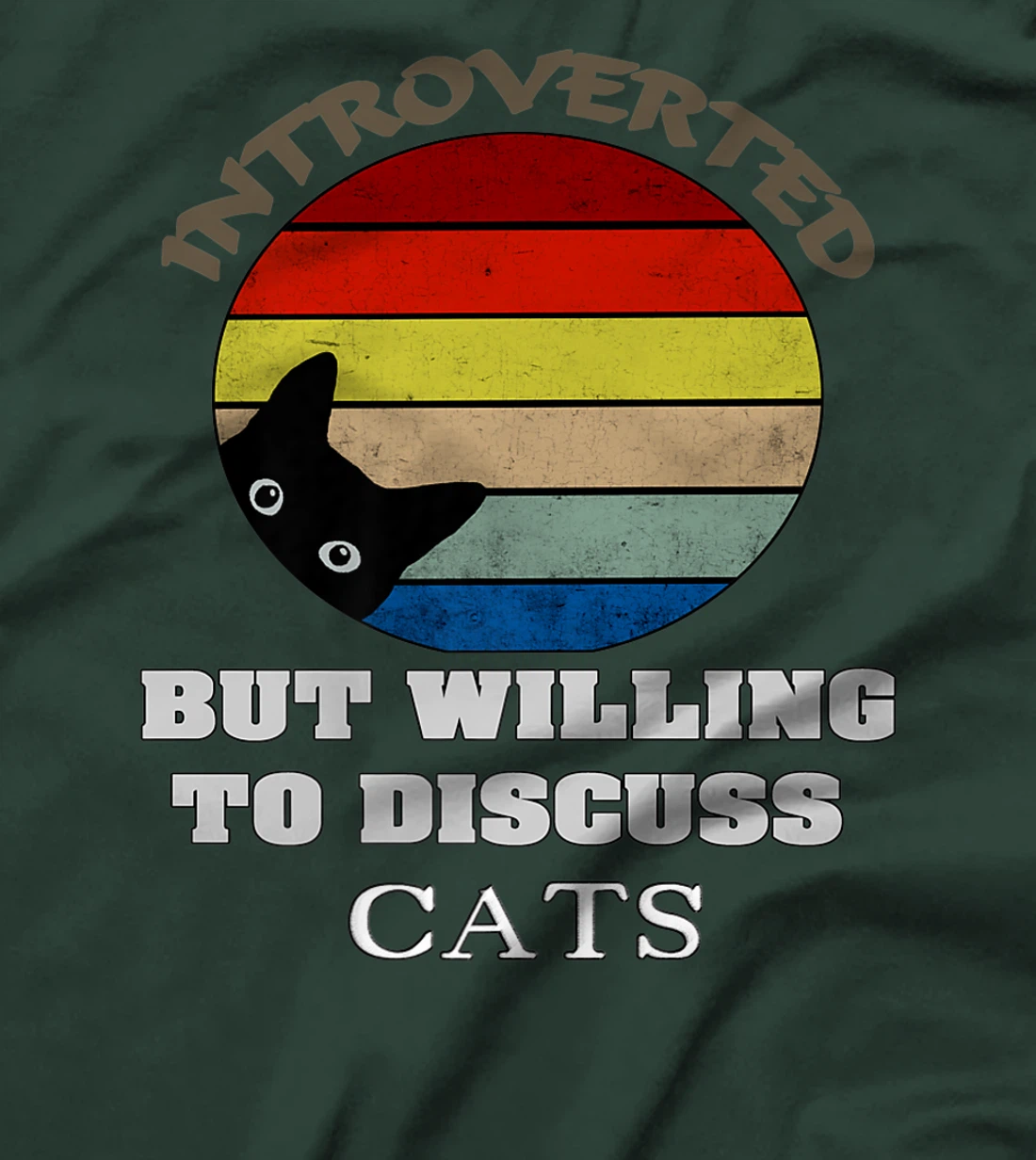 Funny My Cat-Kute Introverted But Willing To Discuss Cats T-Shirt, Kid T-Shirt and Women T-Shirt