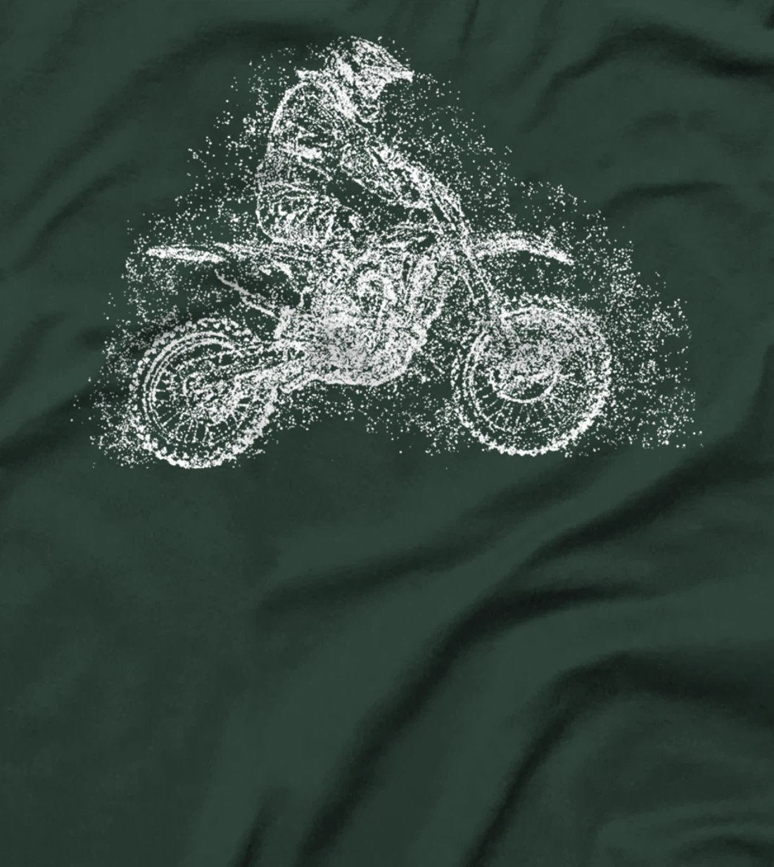 Dirt Bike Rider Dots Motocross Braap Enduro Biker T-Shirt