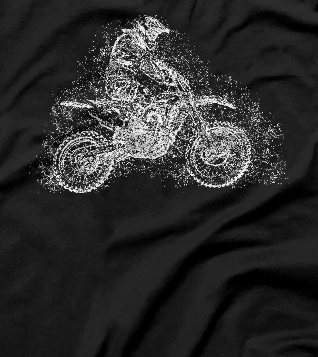 Dirt Bike Rider Dots Motocross Braap Enduro Biker T-Shirt