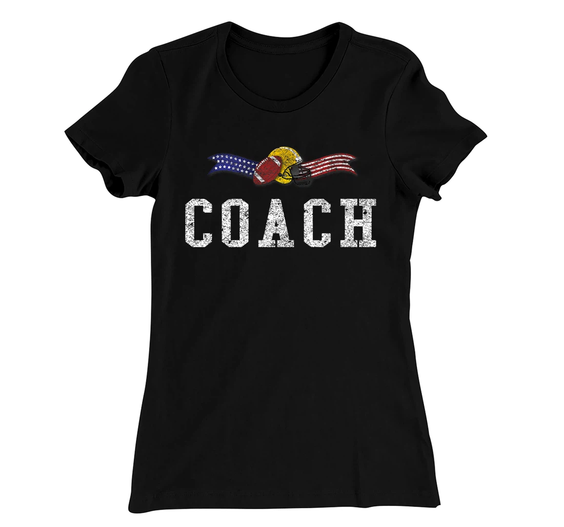 Football Trainer, Coaching Apparel T-Shirt, Women T-Shirt