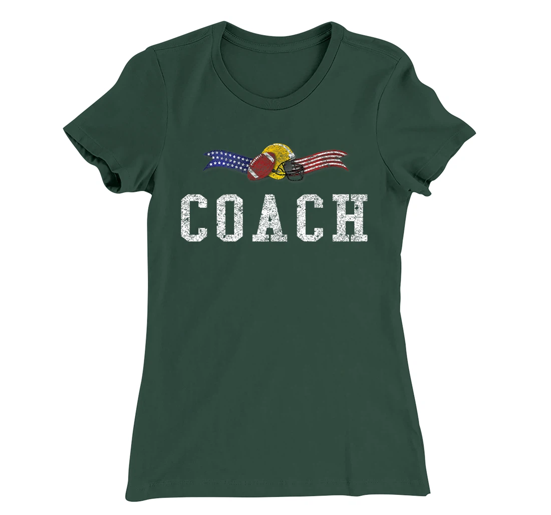 Football Trainer, Coaching Apparel T-Shirt, Women T-Shirt