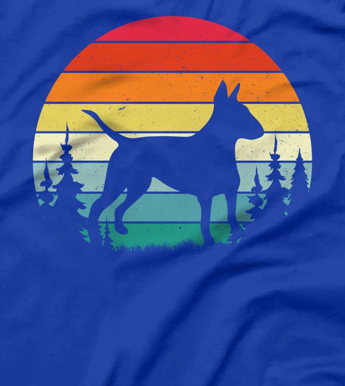 Retro Vintage Bull Terrier Dog Lover Gift Men Women T-Shirt