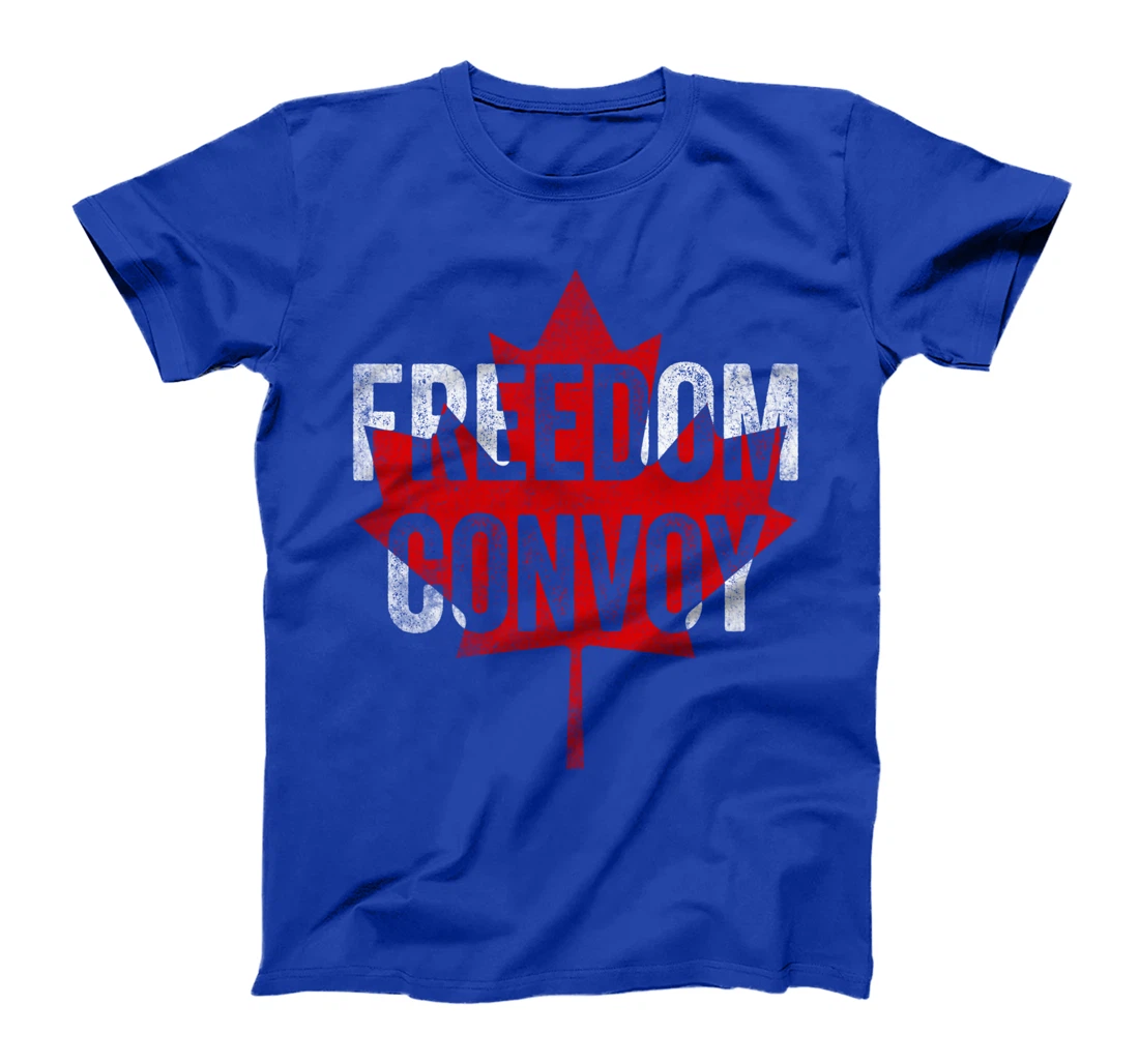 FREEDOM CONVOY 2022 CANADIAN TRUCKER TEES MAPLE LEAF VINTAGE T-Shirt