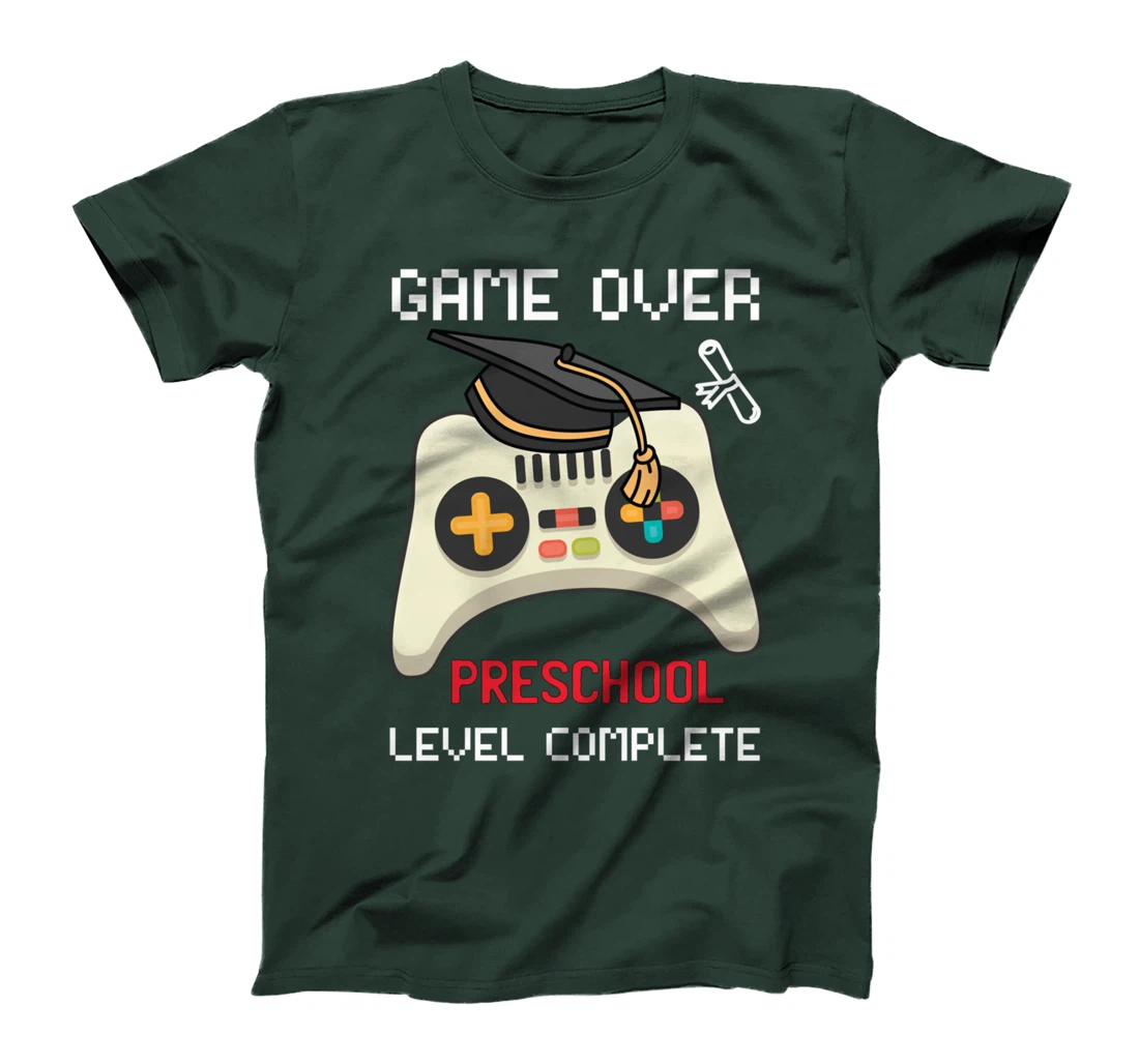 Game Over PreSchool Level Complete Graduate Gamer T-Shirt