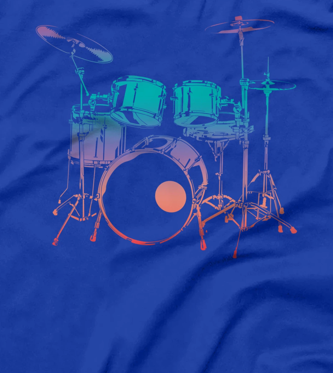 Drum Kit - Drummer Graphic T-Shirt
