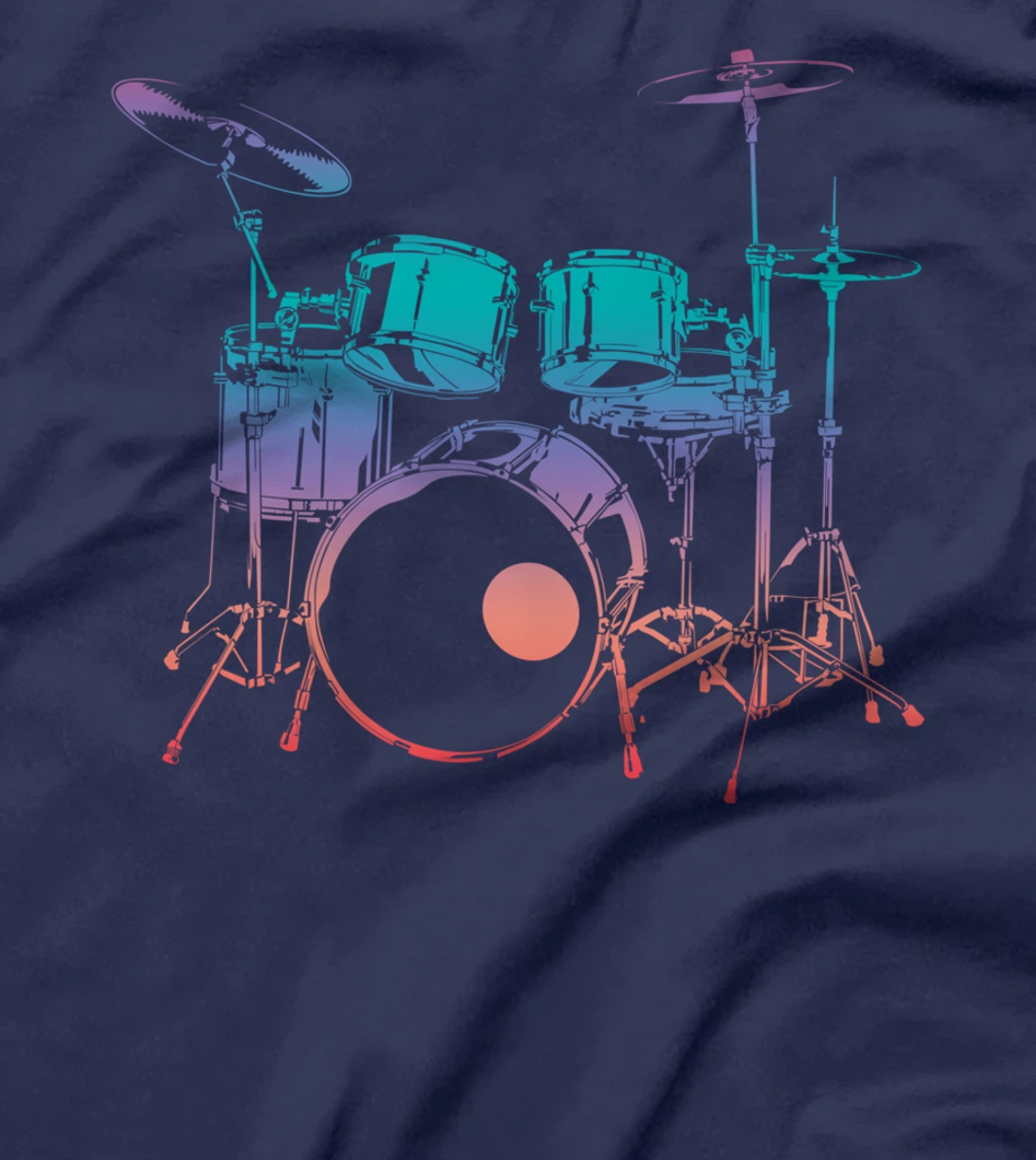 Drum Kit - Drummer Graphic T-Shirt