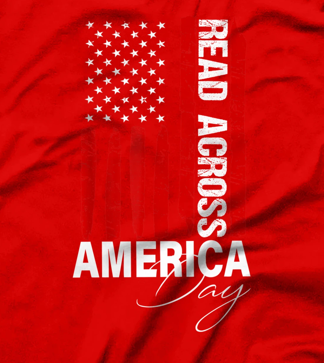 Reads Across That America Reading Lover Teacher Reader Lover T-Shirt