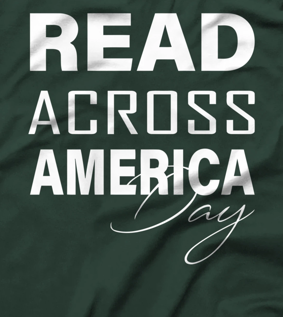 Reads Across That America Reading Lover Teacher Reader Lover T-Shirt