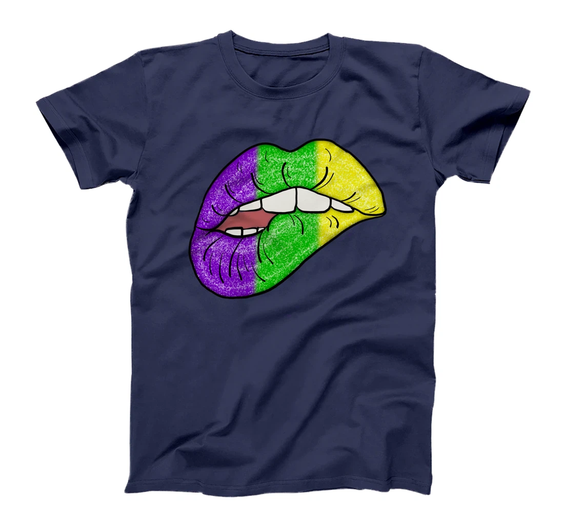 Lips Kiss Mardi Gras Carnival Costume a Mardi Gras Lips T-Shirt