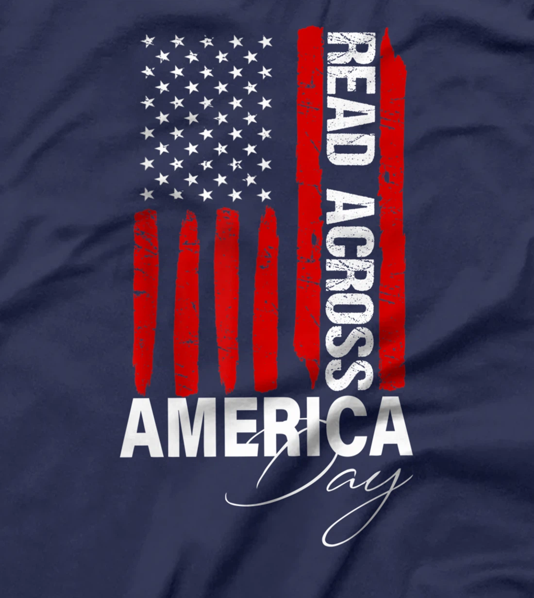 Reads Across That America Reading Lover Teacher Reader Lover T-Shirt