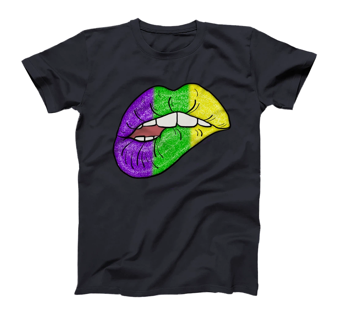 Lips Kiss Mardi Gras Carnival Costume a Mardi Gras Lips T-Shirt