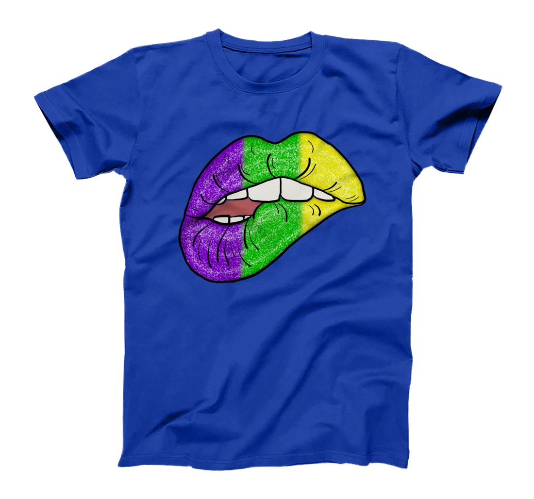 Lips Kiss Mardi Gras Carnival Costume a Mardi Gras Lips T-Shirt