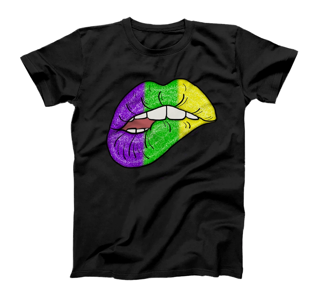 Lips Kiss Mardi Gras Carnival Costume a Mardi Gras Lips T-Shirt