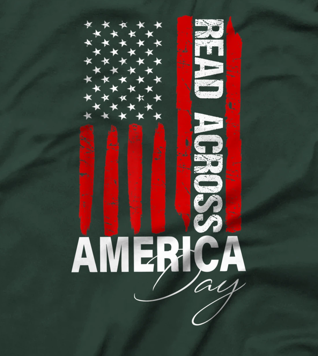 Reads Across That America Reading Lover Teacher Reader Lover T-Shirt