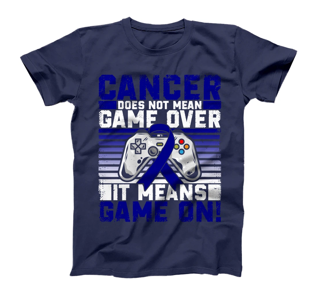 Colon Cancer Awareness Warrior Survivor Game On T-Shirt