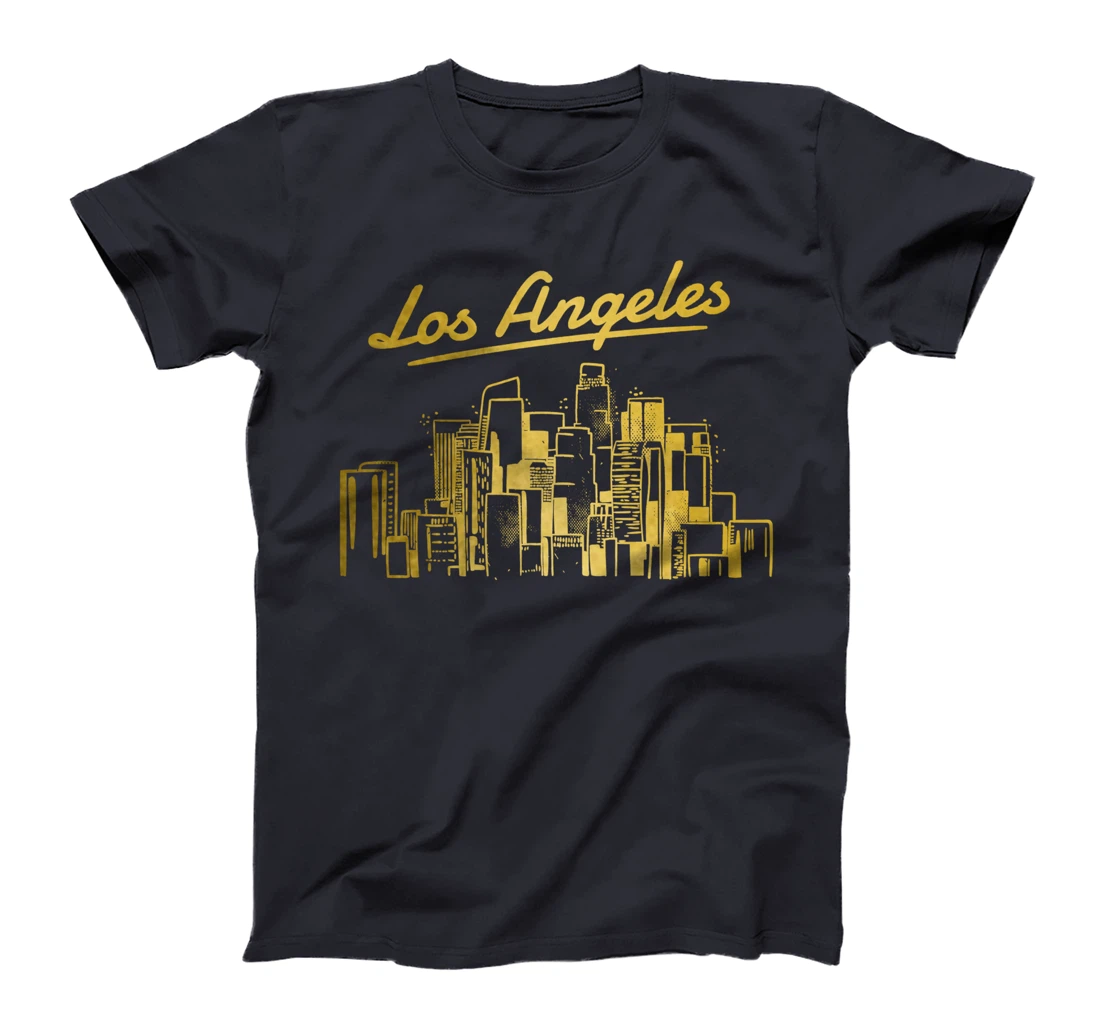 Los Angeles Skyline LA Vintage California T-Shirt