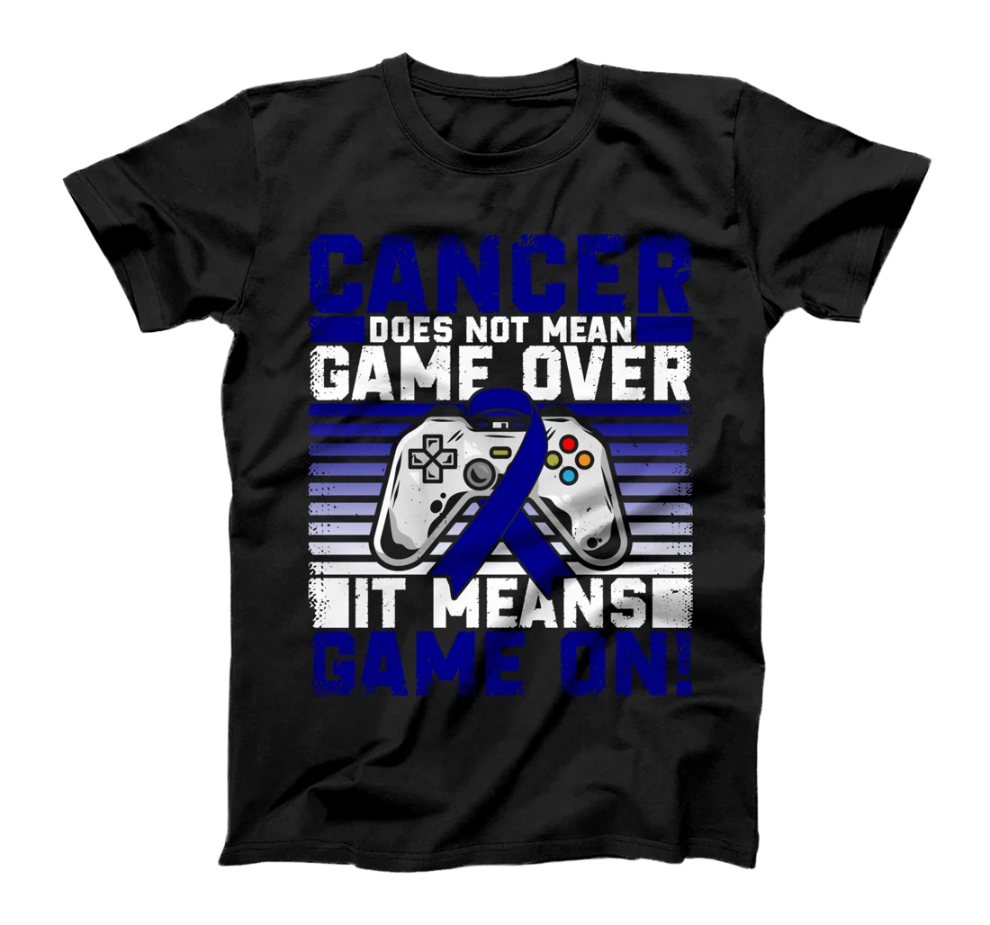 Colon Cancer Awareness Warrior Survivor Game On T-Shirt