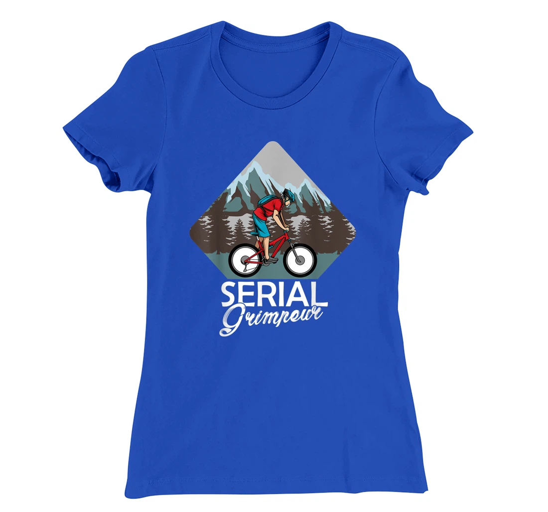 Serial Grimpeur - Mountain Biking T-Shirt, Kid T-Shirt and Women T-Shirt