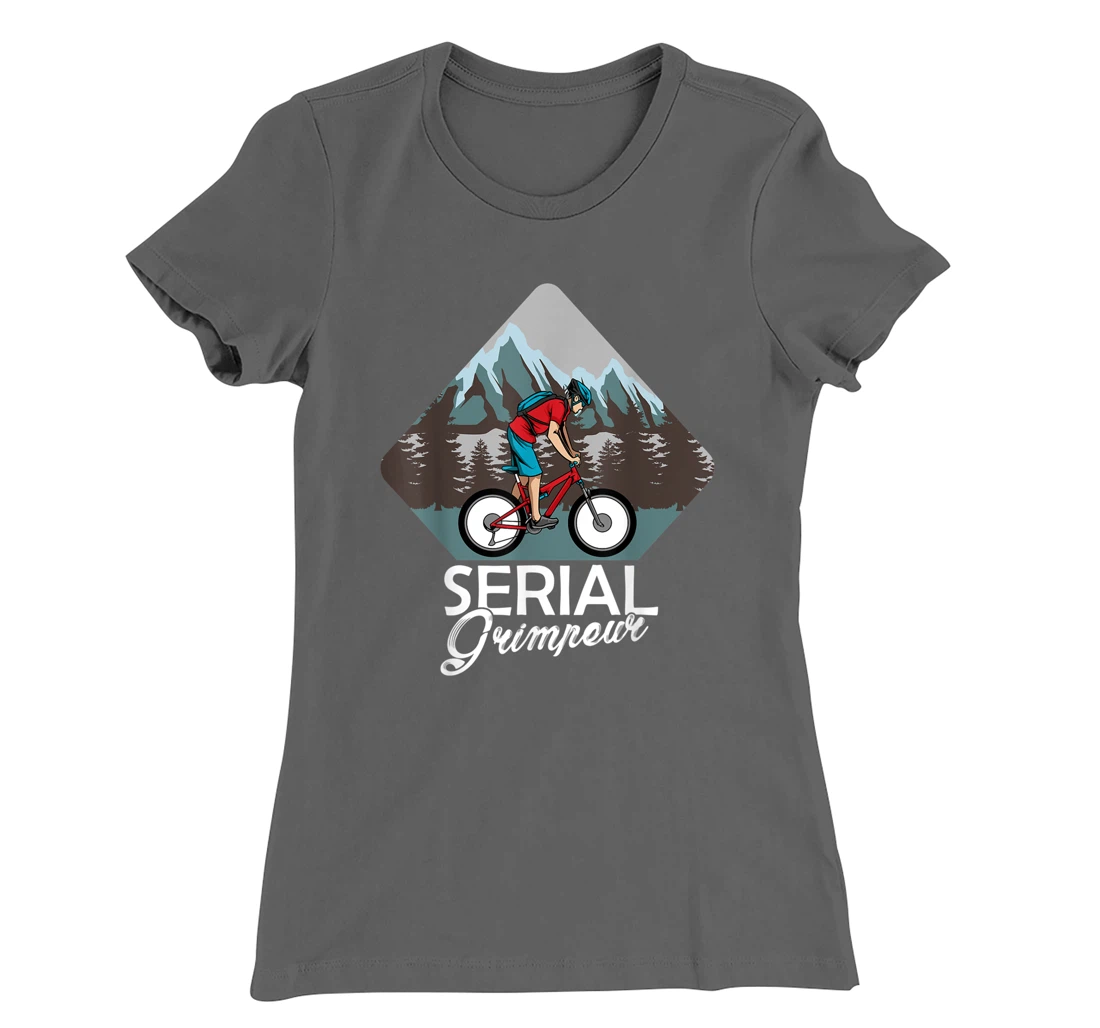 Serial Grimpeur - Mountain Biking T-Shirt, Kid T-Shirt and Women T-Shirt