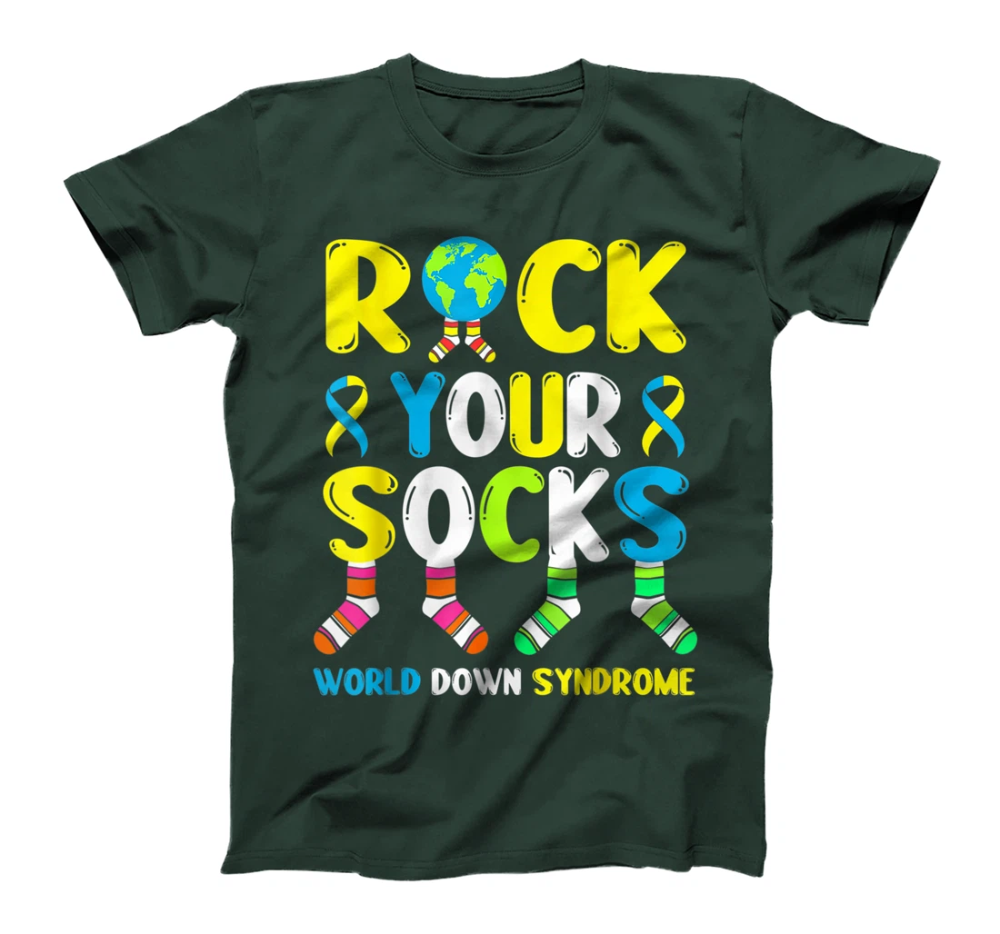 World Down Syndrome Day T Shirt Rock Your Socks Awareness T-Shirt, Kid T-Shirt and Women T-Shirt