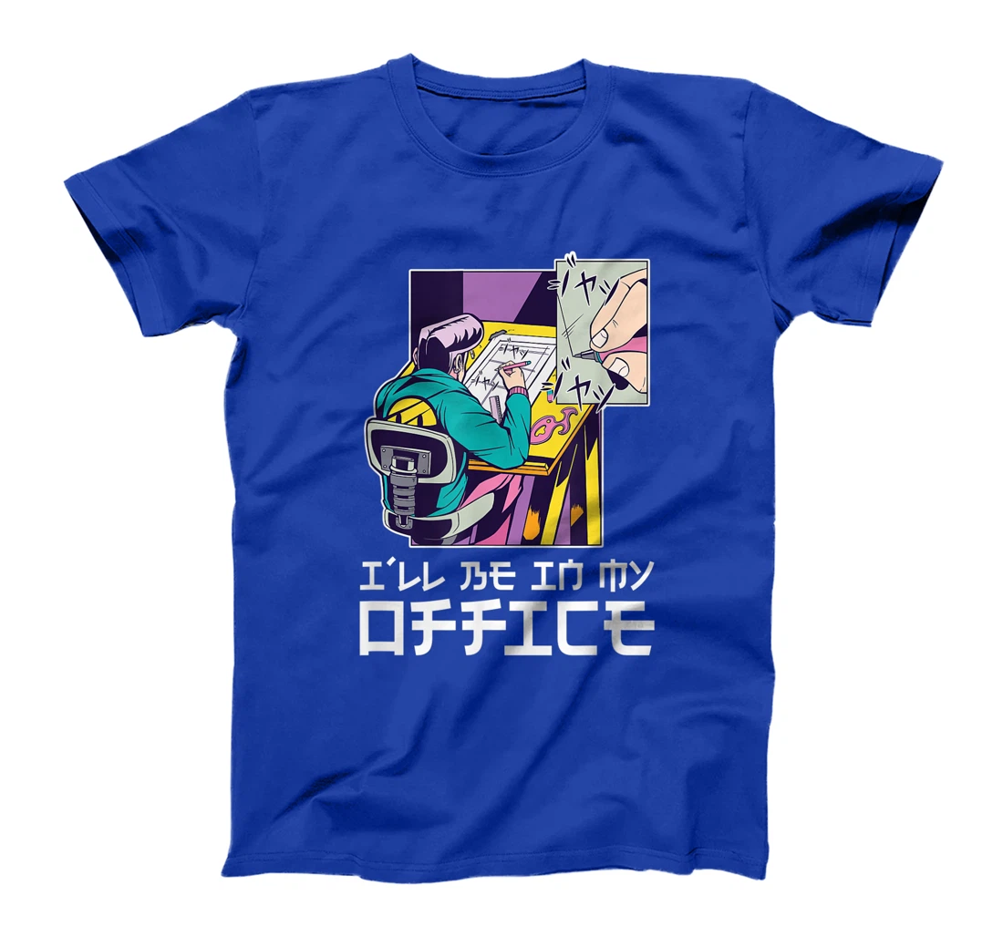 I'll be in my office aesthetic anime drawer T-Shirt, Kid T-Shirt and Women T-Shirt