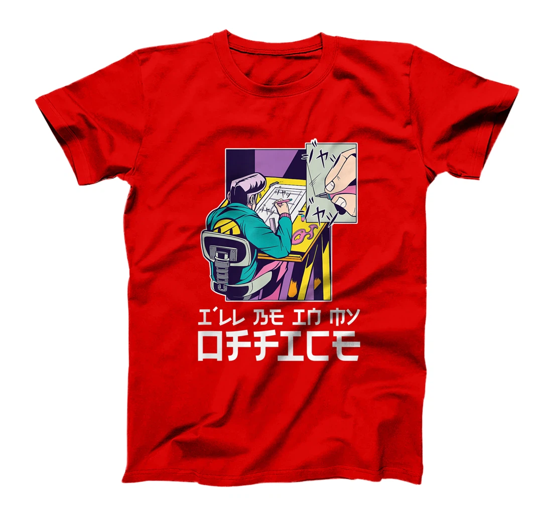 I'll be in my office aesthetic anime drawer T-Shirt, Kid T-Shirt and Women T-Shirt