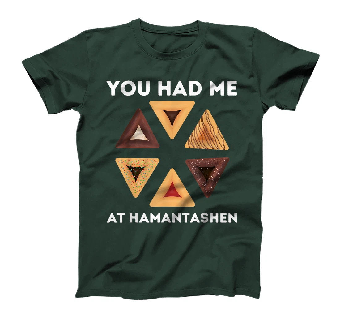 Happy Purim Party Costume Jewish You Had Me At Hamantashen T-Shirt, Women T-Shirt