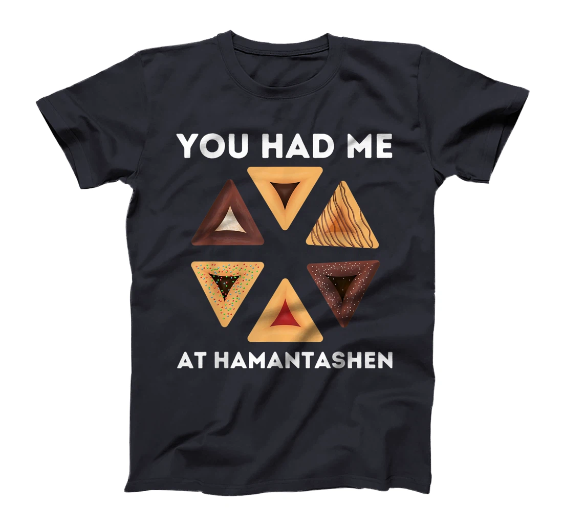 Happy Purim Party Costume Jewish You Had Me At Hamantashen T-Shirt, Women T-Shirt