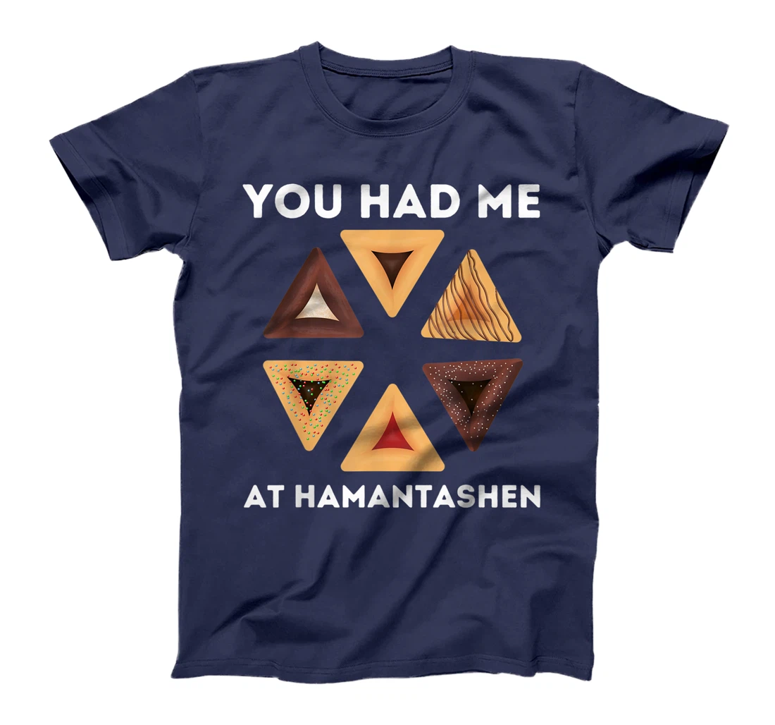 Happy Purim Party Costume Jewish You Had Me At Hamantashen T-Shirt, Women T-Shirt