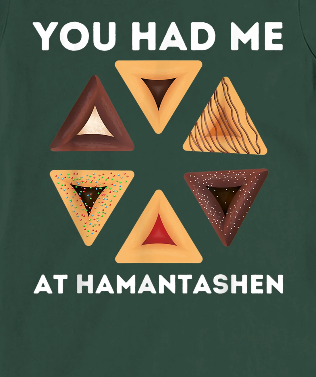 Happy Purim Party Costume Jewish You Had Me At Hamantashen T-Shirt, Women T-Shirt