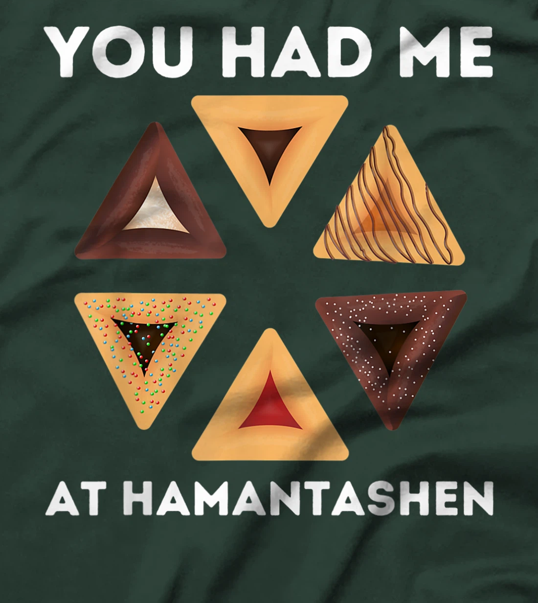 Happy Purim Party Costume Jewish You Had Me At Hamantashen T-Shirt, Women T-Shirt
