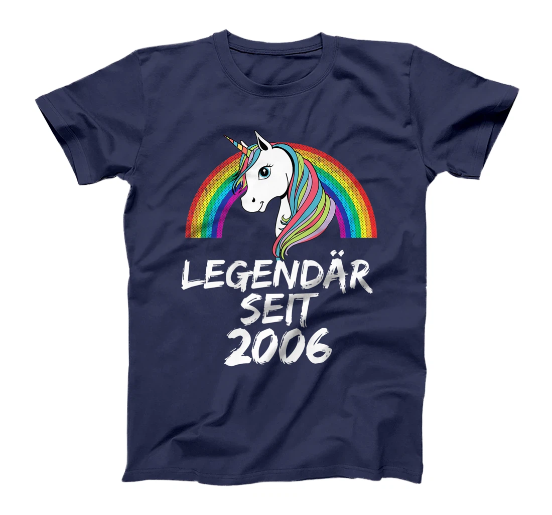 Legendär seit 2006 Einhorn & Regenbogen Lustiges T-Shirt, Kid T-Shirt and Women T-Shirt