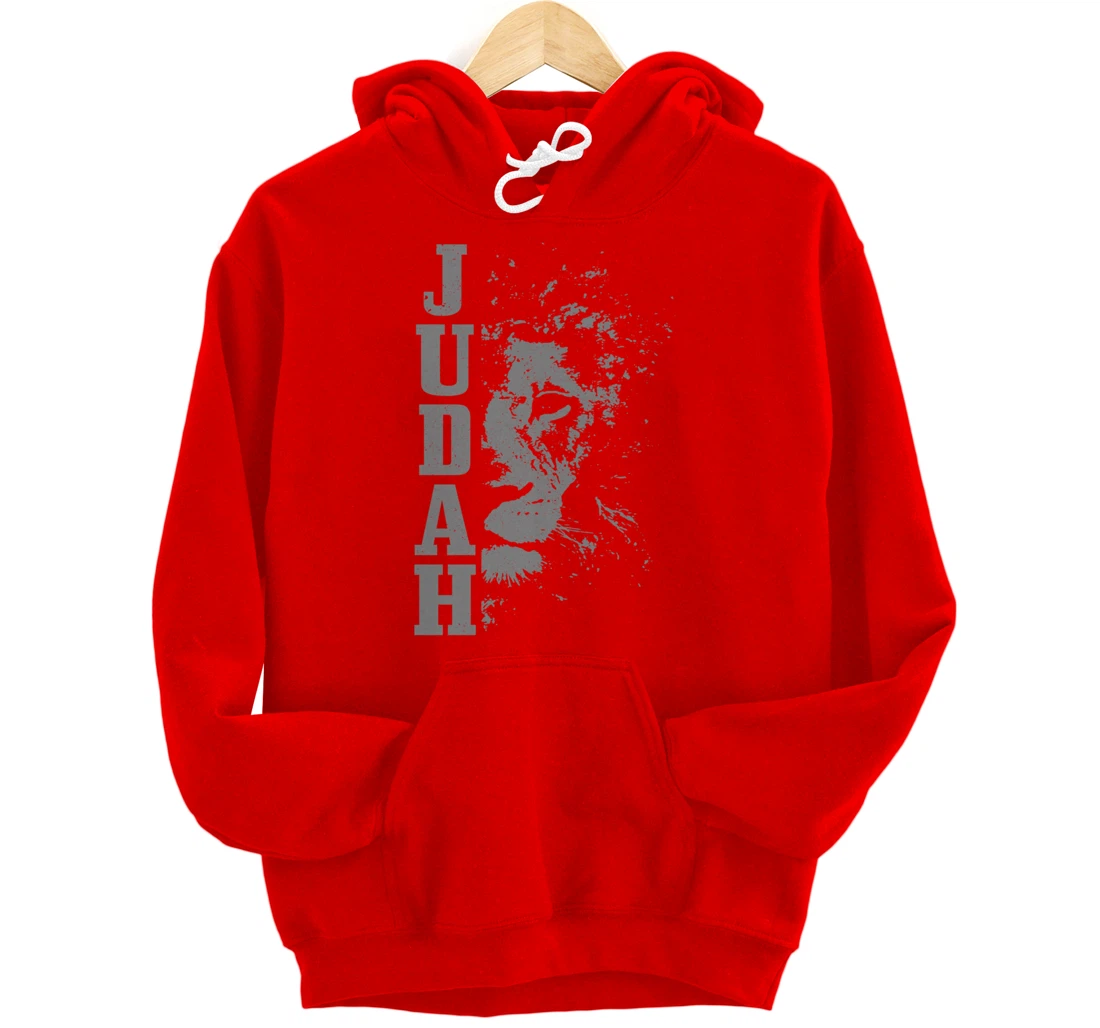Judah Lion Israelite Vintage Men Women Reggae Israel Hebrew Pullover Hoodie