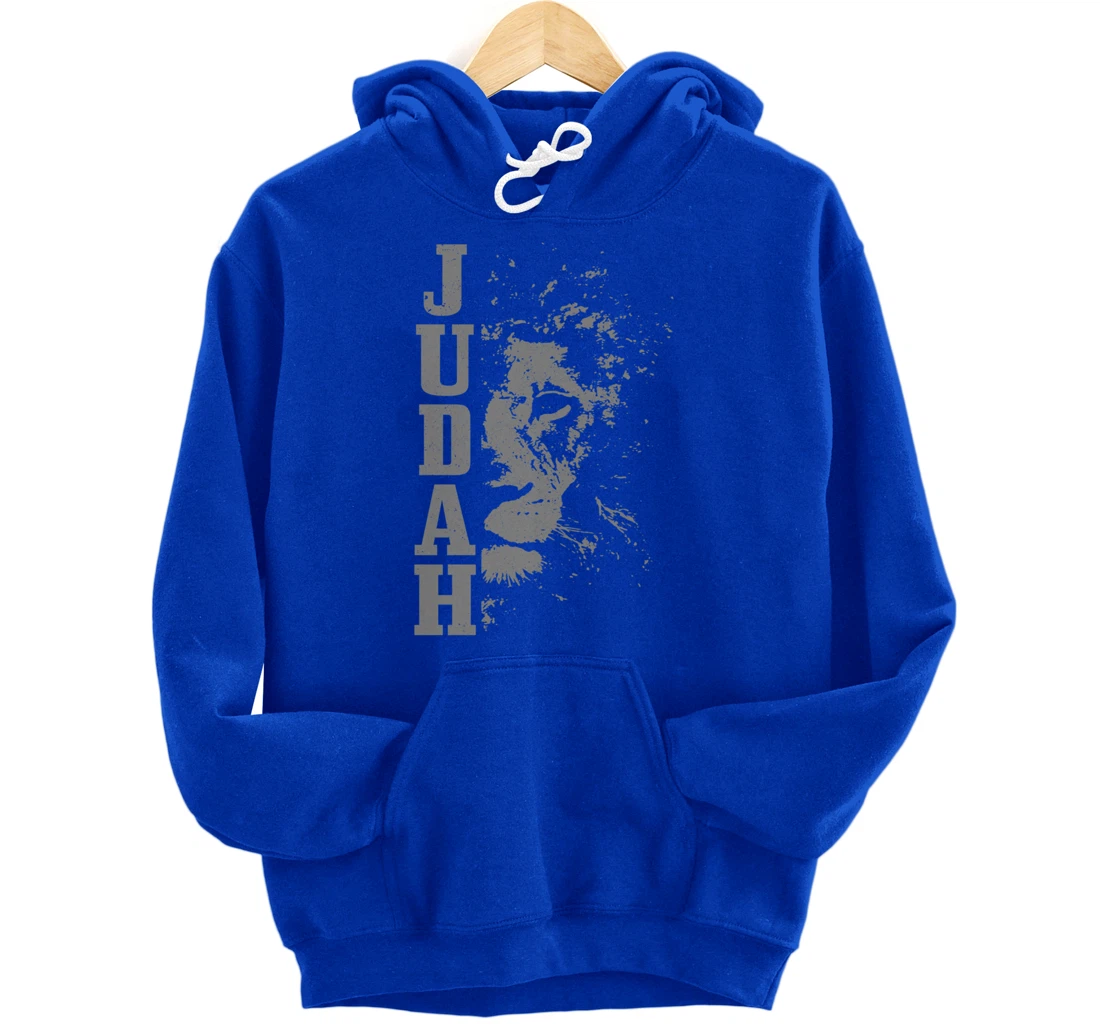 Judah Lion Israelite Vintage Men Women Reggae Israel Hebrew Pullover Hoodie