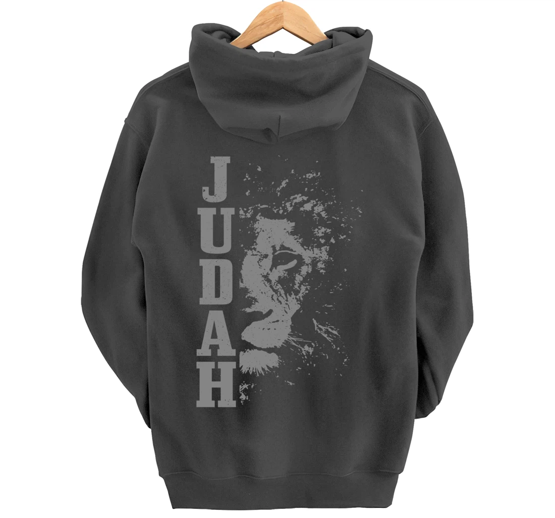 Judah Lion Israelite Vintage Men Women Reggae Israel Hebrew Pullover Hoodie