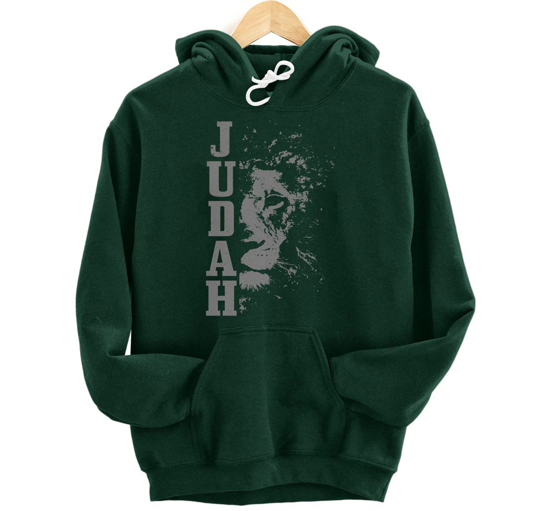 Judah Lion Israelite Vintage Men Women Reggae Israel Hebrew Pullover Hoodie