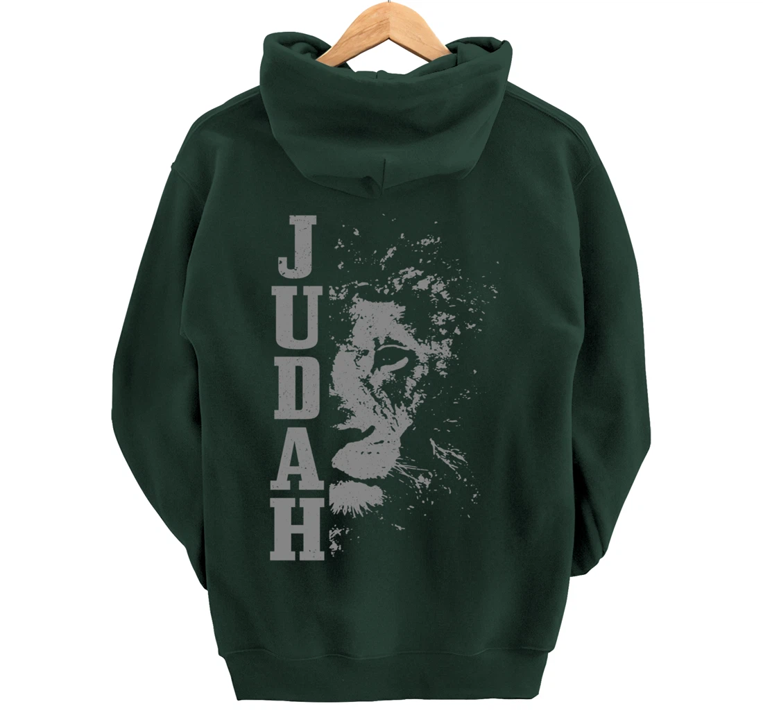 Judah Lion Israelite Vintage Men Women Reggae Israel Hebrew Pullover Hoodie