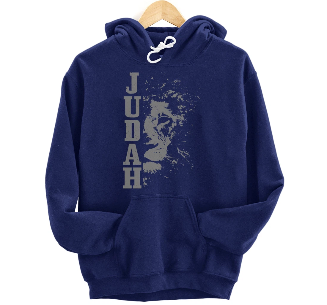 Judah Lion Israelite Vintage Men Women Reggae Israel Hebrew Pullover Hoodie